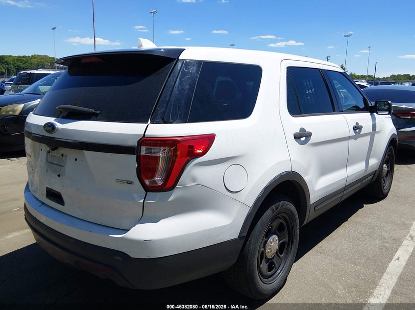 Vin: 1fm5k8ar7hgb22557, lot: 45880075, ford utility police interceptor 20174