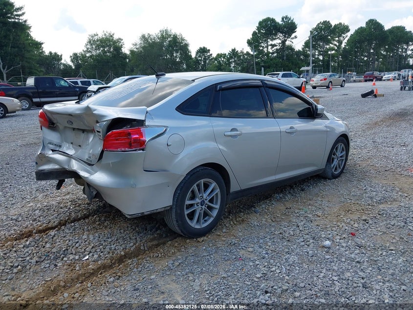 Vin: 1fadp3fe2jl265137, lot: 45880120, ford focus se 20184