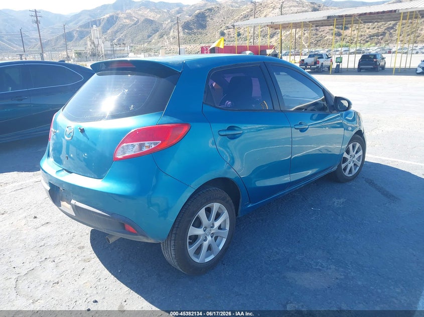 Vin: jm1de1hy0b0131239, lot: 45880129, mazda mazda2 touring 20114