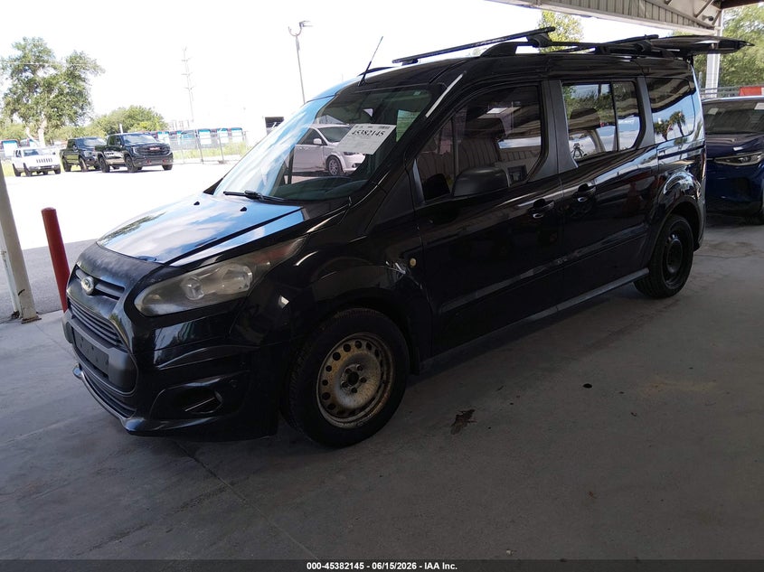 Vin: nm0ge9f79f1213408, lot: 45880140, ford transit connect xlt 20152