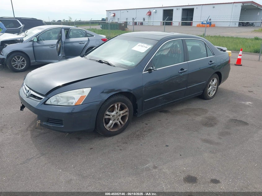 2007 Honda Accord 2.4 Ex 1HGCM56867A161566 photo 1