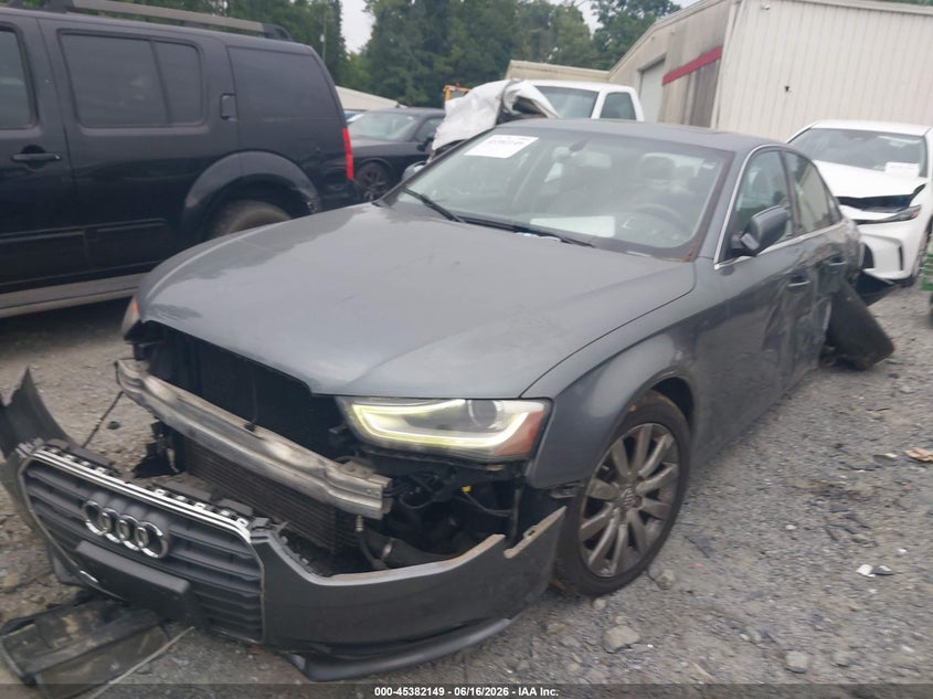 Vin: waubfafl8dn016726, lot: 45880144, audi a4 2.0t premium 20132