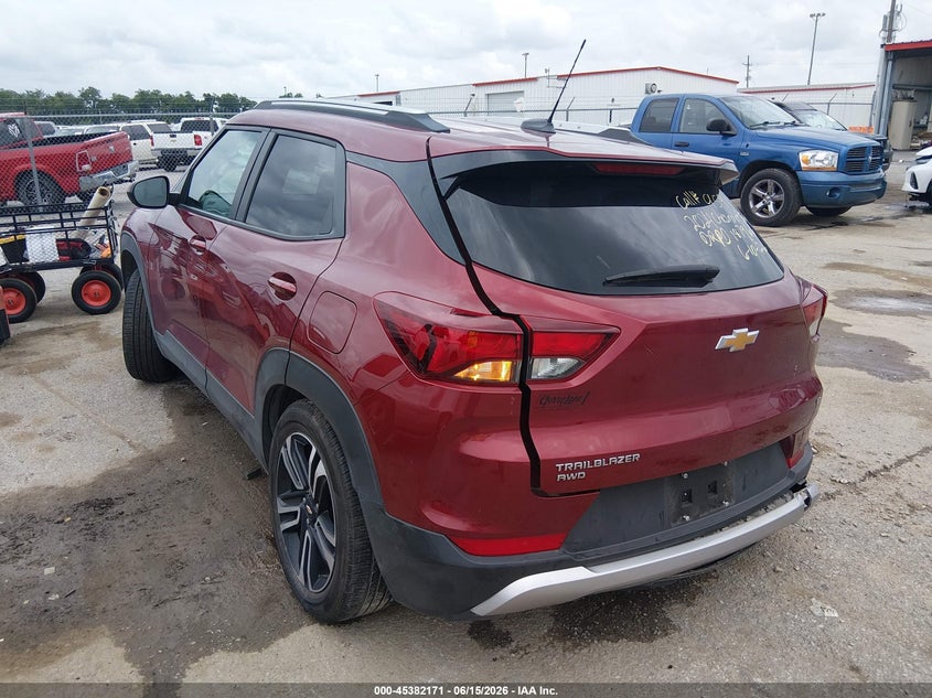 2024 CHEVROLET TRAILBLAZER auction photo 3