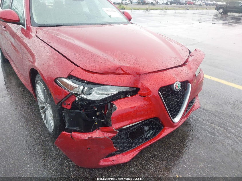 2019 Alfa Romeo Giulia Ti Lusso Rwd VIN: ZARFAMBN0K7609211 Lot: 45382198
