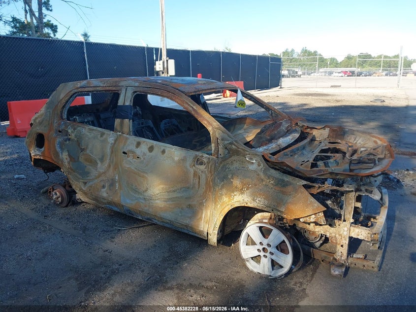 Vin: 3gncjnsb4hl280582, lot: 45880223, chevrolet trax ls 20171