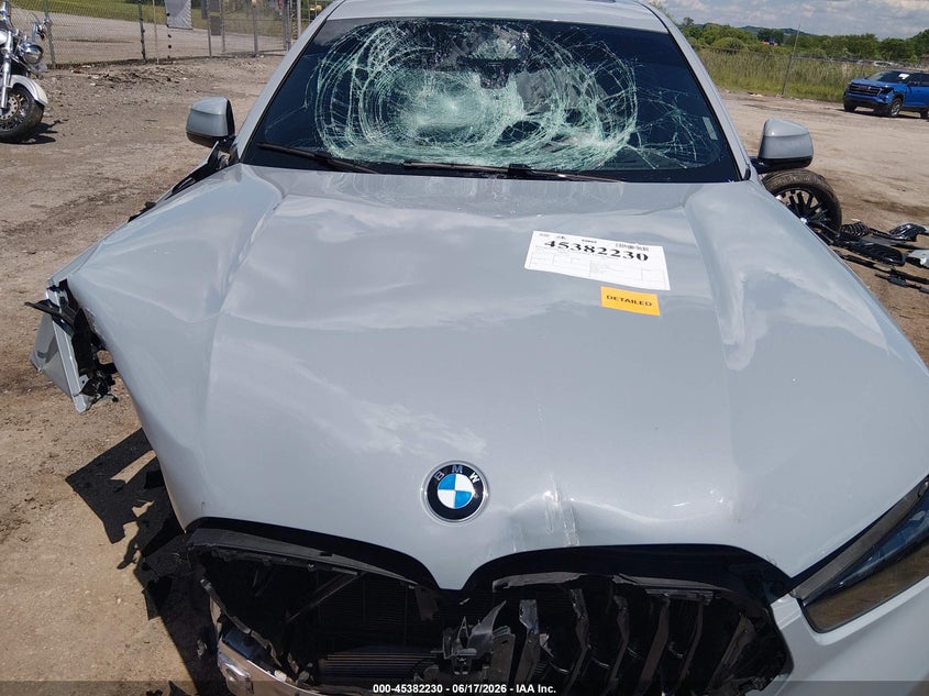 2026 BMW X6 xDrive40I VIN: 5UX33EX03T9333959 Lot: 45382230