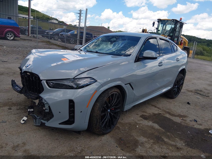 Vin: 5ux33ex03t9333959, lot: 45880225, bmw x6 xdrive40i 20262