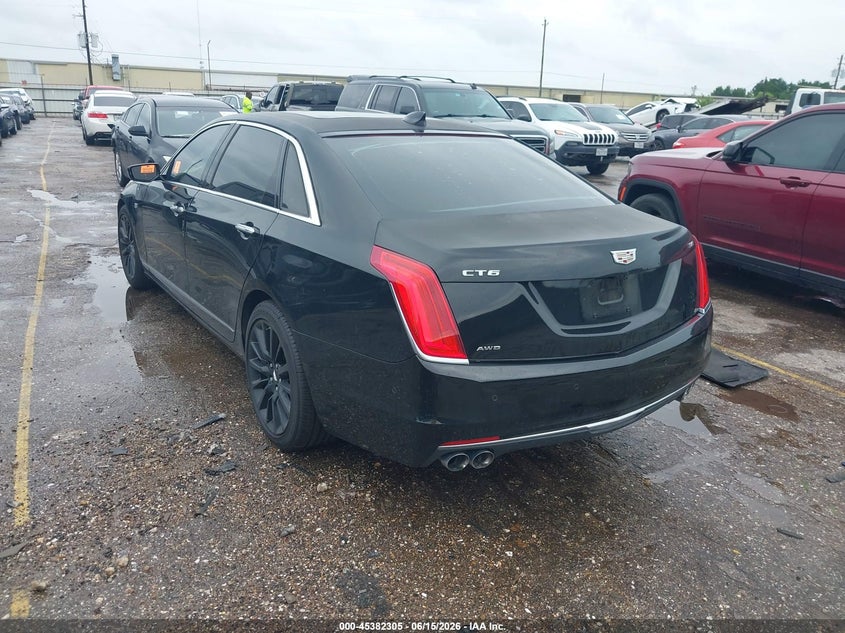 Vin: 1g6kd5rs9gu165758, lot: 45880299, cadillac ct6 luxury 20163