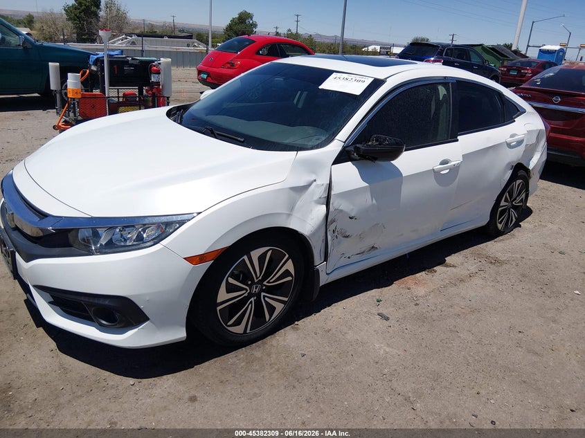 2018 Honda Civic Ex-L JHMFC1F75JX005195 photo 1