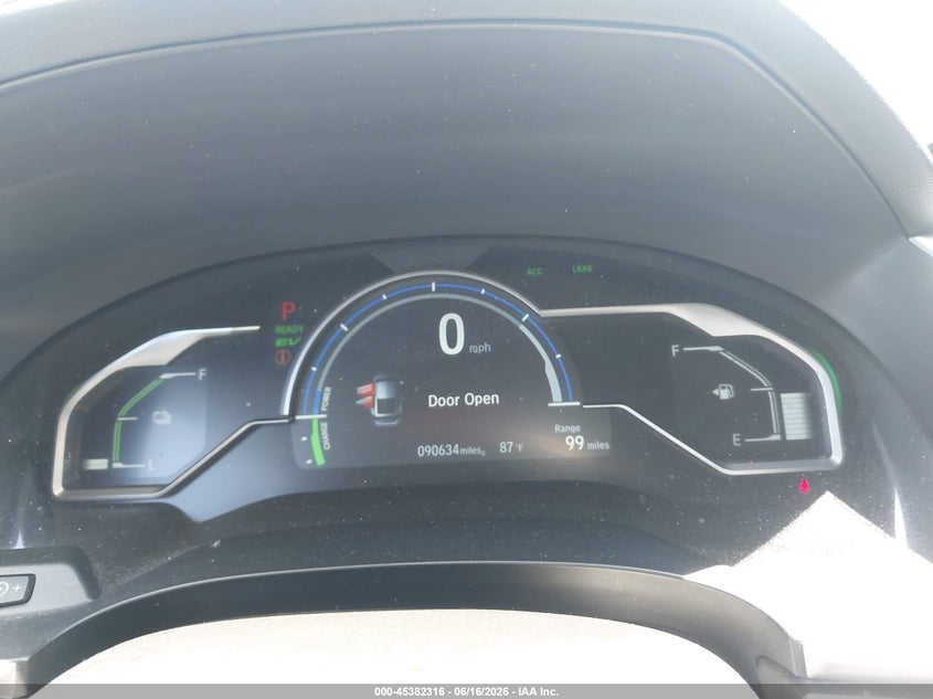 2018 Honda Clarity Plug-In Hybrid VIN: JHMZC5F14JC007270 Lot: 45382316