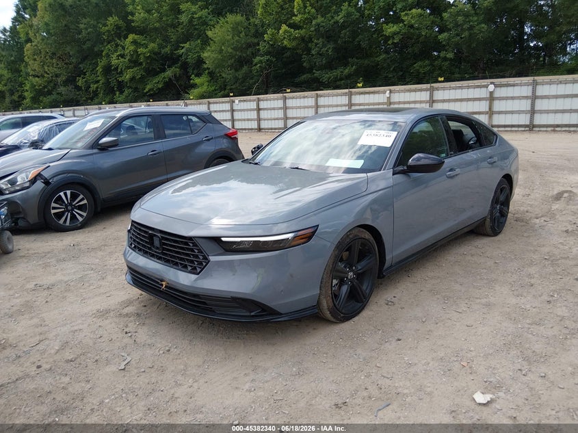 Vin: 1hgcy2f76ta007184, lot: 45880335, honda accord hybrid sport-l 20262