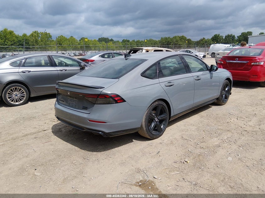 Vin: 1hgcy2f76ta007184, lot: 45880335, honda accord hybrid sport-l 20264