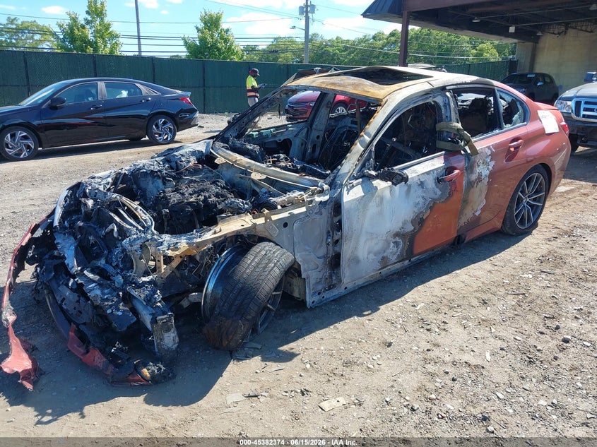 2022 BMW 330I auction photo 2
