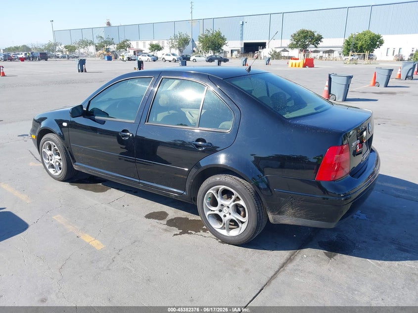 2000 VOLKSWAGEN JETTA SEDAN 2.0L I-4 115HP