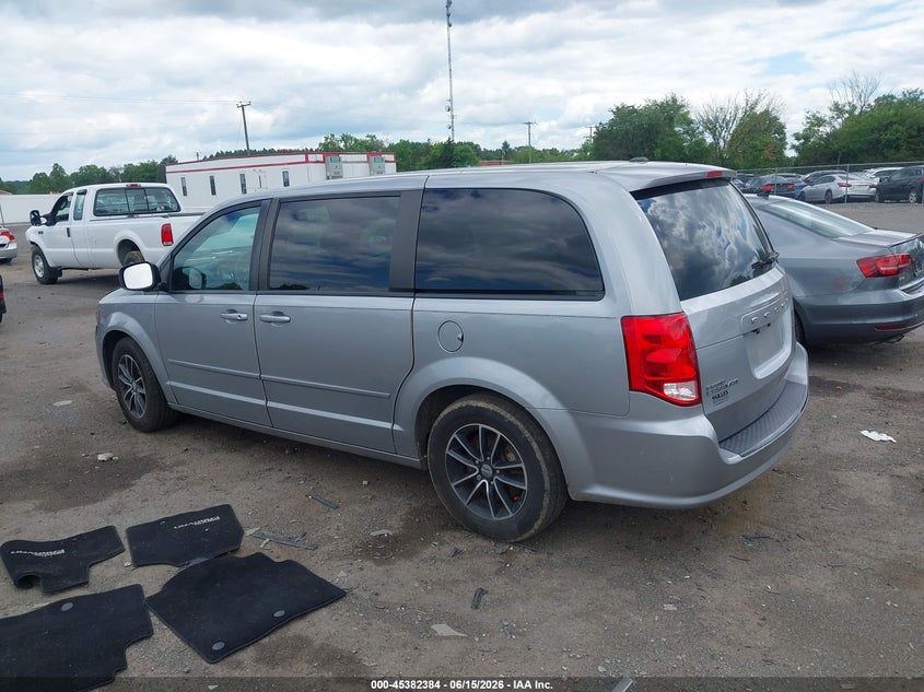 Vin: 2c4rdgcg8hr611862, lot: 45880379, dodge grand caravan sxt 20173