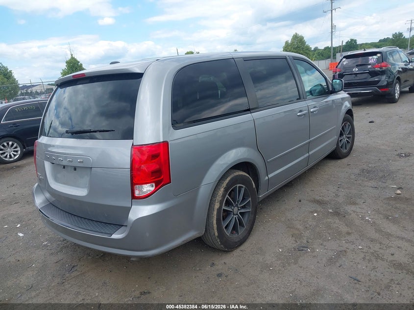 Vin: 2c4rdgcg8hr611862, lot: 45880379, dodge grand caravan sxt 20174