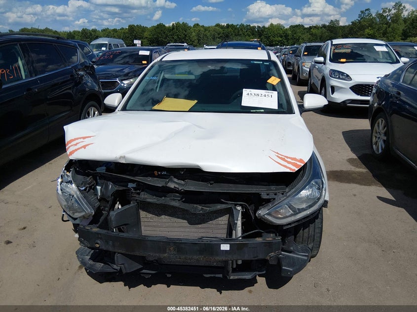 2021 Hyundai Accent Se VIN: 3KPC24A6XME153113 Lot: 45382451