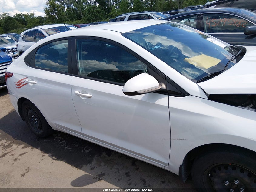 2021 Hyundai Accent Se VIN: 3KPC24A6XME153113 Lot: 45382451