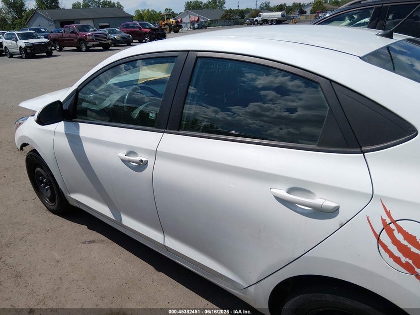 2021 Hyundai Accent Se VIN: 3KPC24A6XME153113 Lot: 45382451