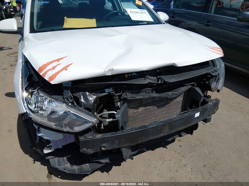 2021 Hyundai Accent Se VIN: 3KPC24A6XME153113 Lot: 45382451