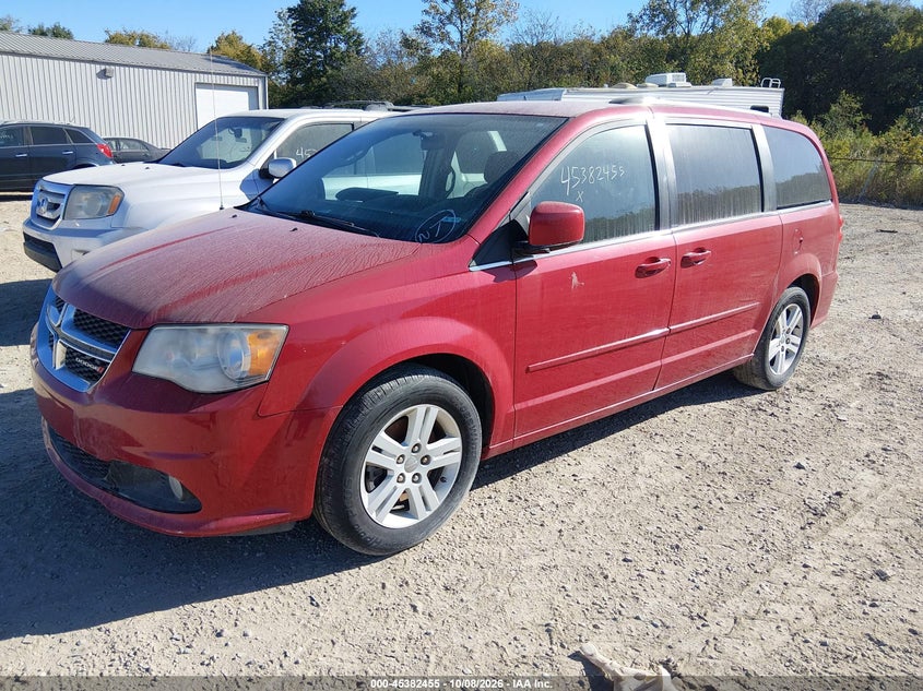 Vin: 2c4rdgdg1cr247114, lot: 45880450, dodge grand caravan crew 20122
