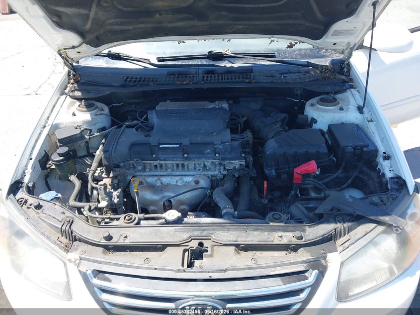 2009 Kia Spectra Ex VIN: KNAFE222795663844 Lot: 45382456