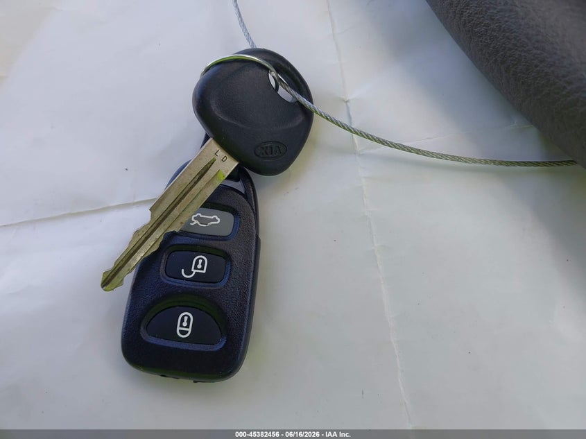 2009 Kia Spectra Ex VIN: KNAFE222795663844 Lot: 45382456