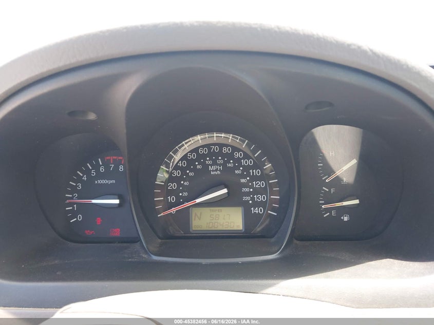 2009 Kia Spectra Ex VIN: KNAFE222795663844 Lot: 45382456