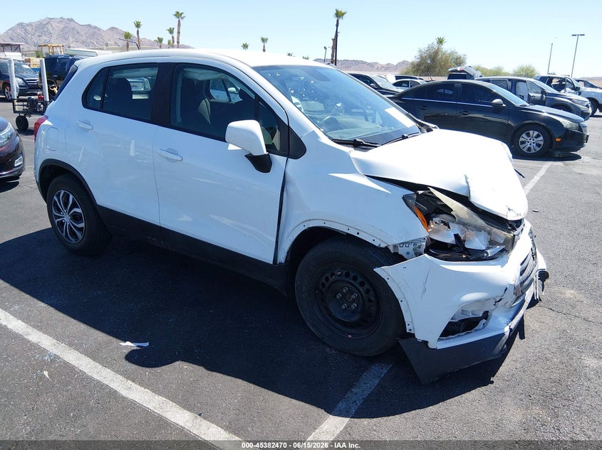 Vin: kl7cjksb6hb212046, lot: 45880465, chevrolet trax ls 20171