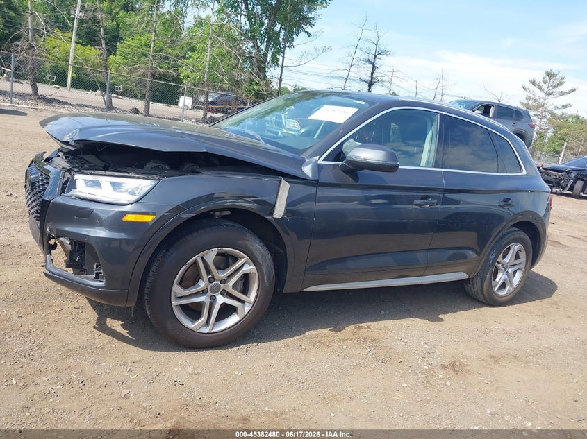 2018 Audi Q5 2.0T Premium/2.0T Tech Premium VIN: WA1BNAFY5J2133494 Lot: 45382480