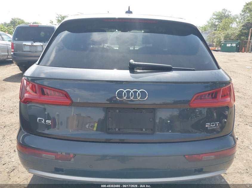 2018 Audi Q5 2.0T Premium/2.0T Tech Premium VIN: WA1BNAFY5J2133494 Lot: 45382480