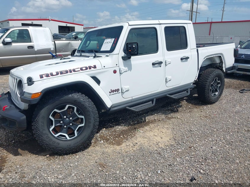 Vin: 1c6jjtbg3ll193168, lot: 45880505, jeep gladiator rubicon 4x4 20202