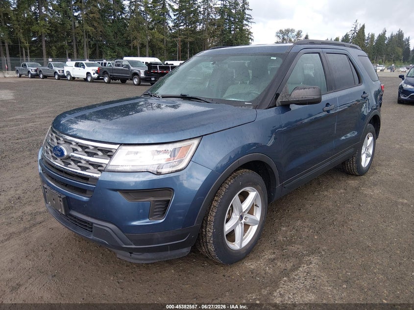 2018 Ford Explorer 1FM5K8BH2JGC45243 photo 1