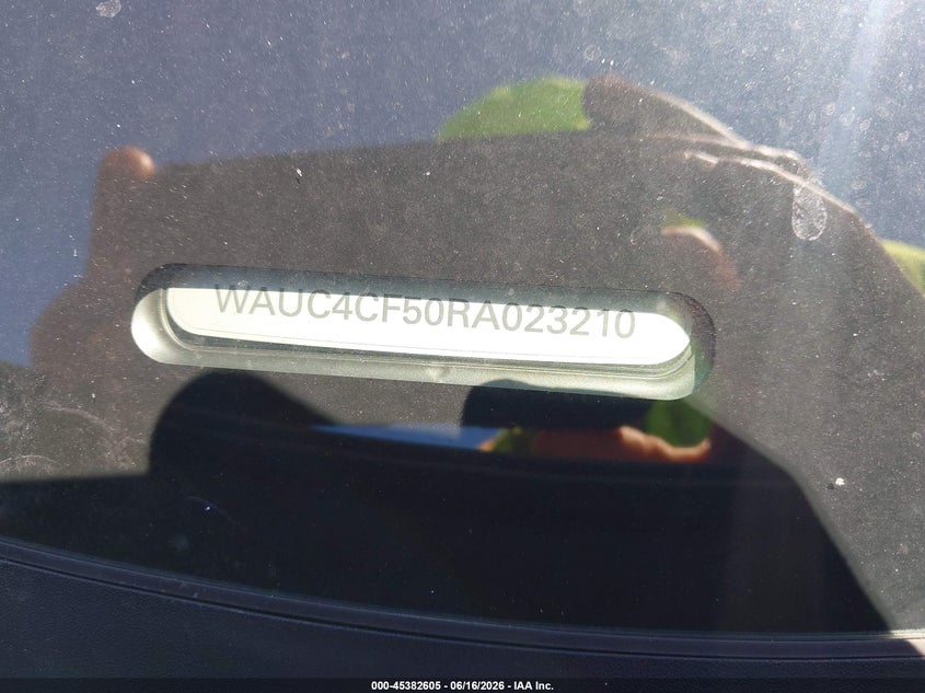 2024 Audi S5 Sportback Premium Plus Tfsi Quattro Tiptronic VIN: WAUC4CF50RA023210 Lot: 45382605
