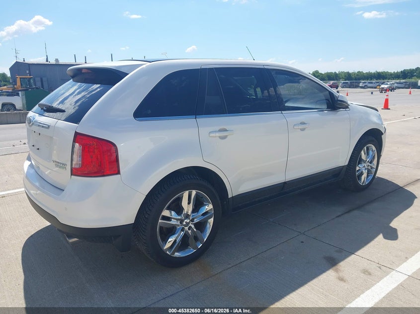 Vin: 2fmdk3k96cba52644, lot: 45880645, ford edge limited 20124