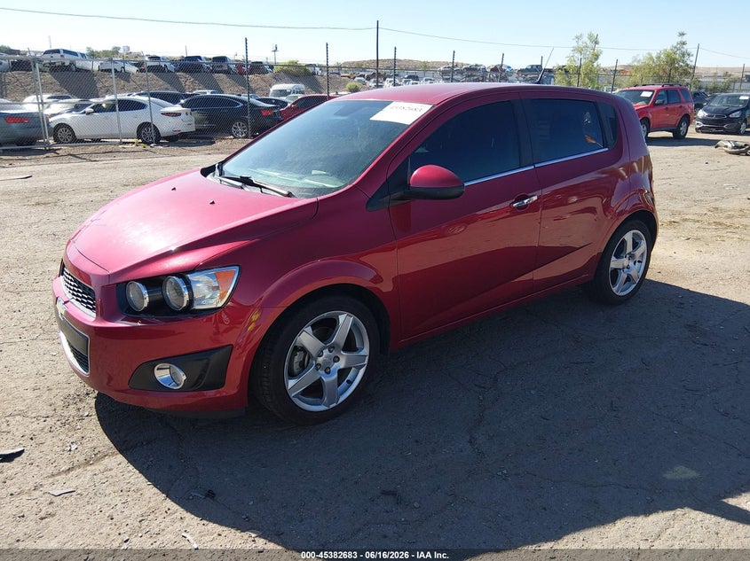 2013 Chevrolet Sonic Ltz Manual 1G1JF6SB1D4224129 photo 1