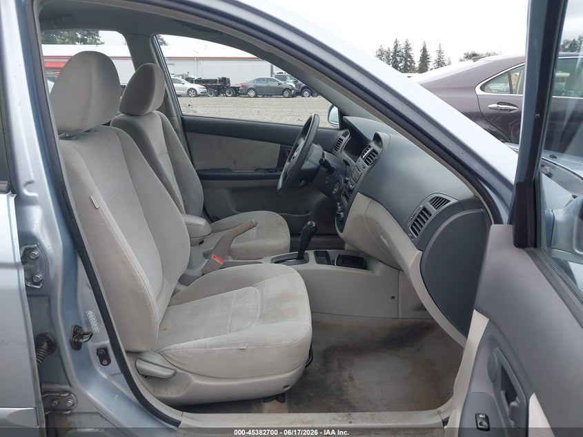 2006 Kia Spectra Ex/Lx/Sx VIN: KNAFE121365314354 Lot: 45382700