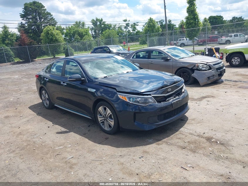 Vin: knagv4ld0h5013333, lot: 45880700, kia optima plug-in hybrid ex 2017 img_1