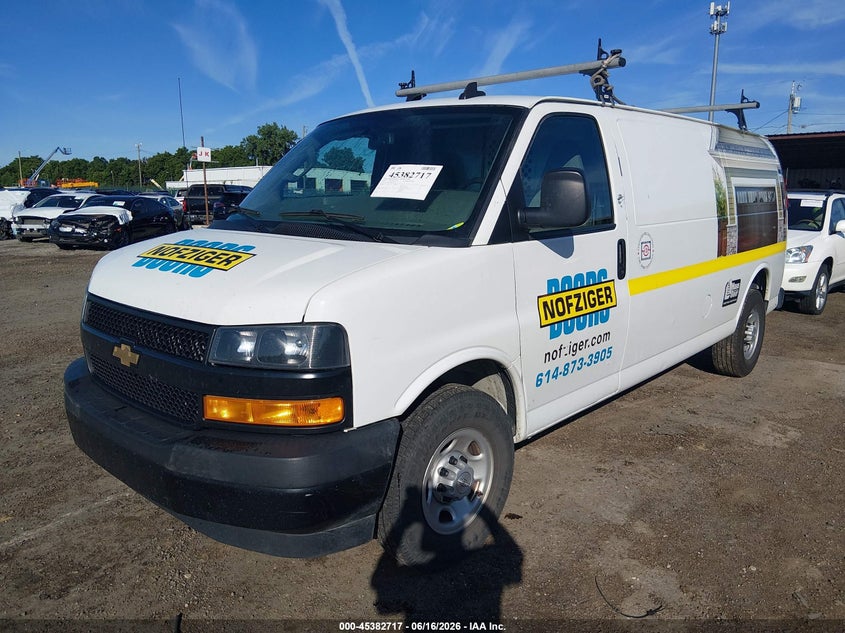 2019 Chevrolet Express 3500 Work Van 1GCZGHFG4K1245564 photo 1