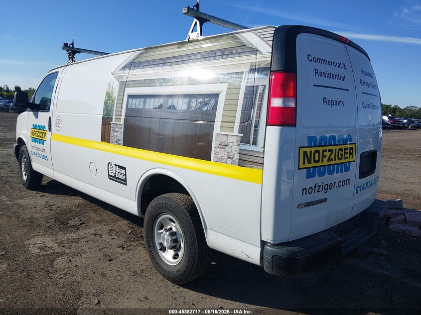 2019 CHEVROLET EXPRESS 3500 WORK VAN VAN 6.0L V-8 VVT, 341HP