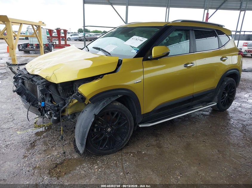 2021 KIA SELTOS auction photo 2