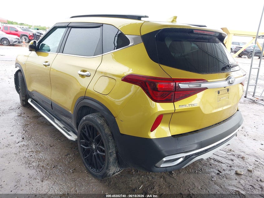 2021 KIA SELTOS auction photo 3