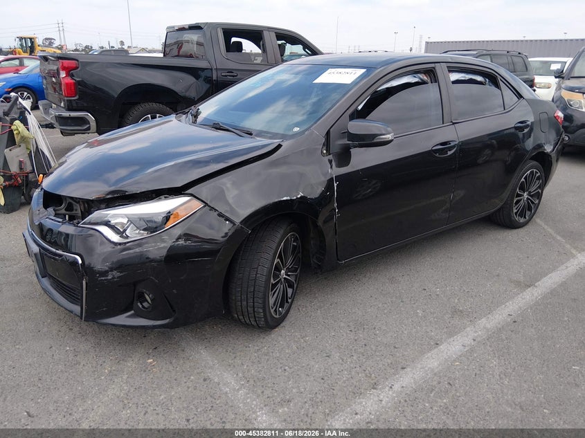 2016 TOYOTA COROLLA auction photo 2