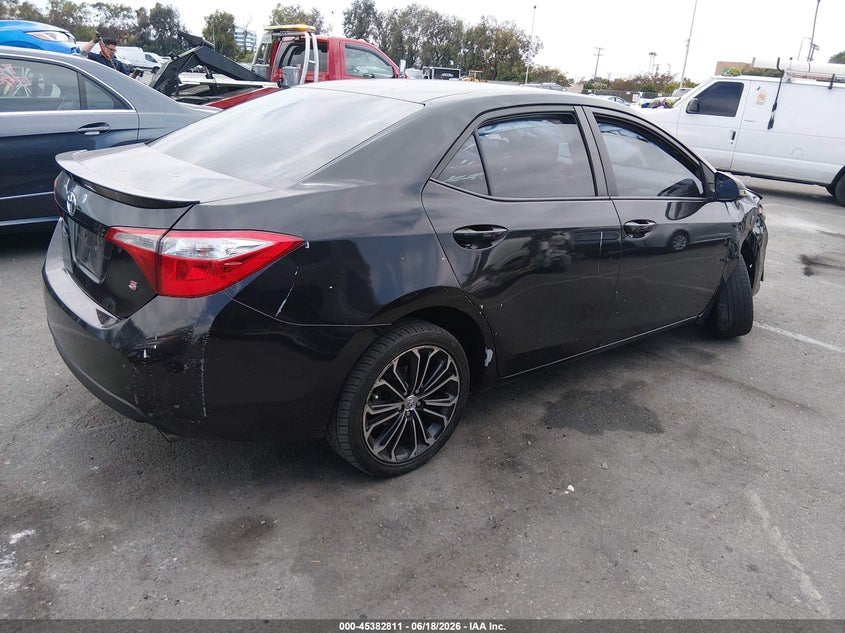 2016 TOYOTA COROLLA auction photo 4