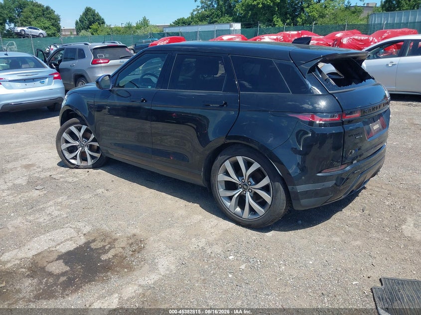 Vin: salzp2fx6lh040228, lot: 45880809, land rover range rover evoque se 20203