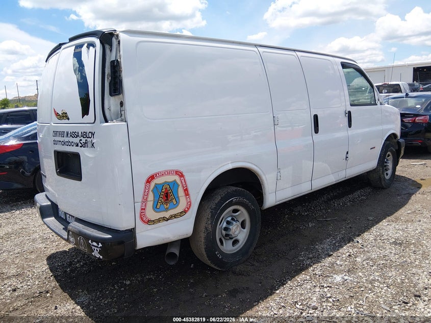 Vin: 1gcwgaf10h1340931, lot: 45880814, chevrolet express 2500 work van 20174