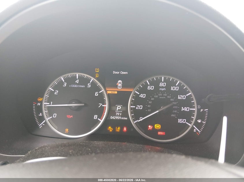 2022 Acura Ilx Premium Package VIN: 19UDE2F75NA001893 Lot: 45382820