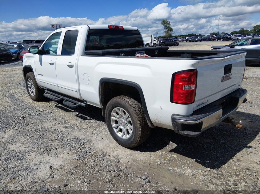 Vin: 1gtv2mec8gz389907, lot: 45880838, gmc sierra 1500 sle 20163
