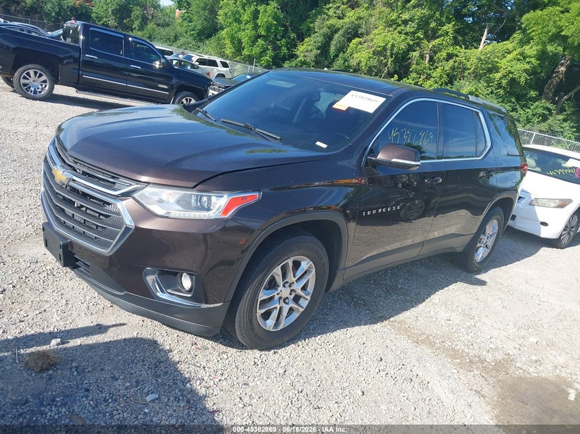 2018 Chevrolet Traverse 1lt 1GNEVGKW2JJ215870 photo 1