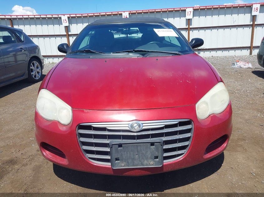 2006 Chrysler Sebring Gtc VIN: 1C3EL75RX6N130039 Lot: 45382890